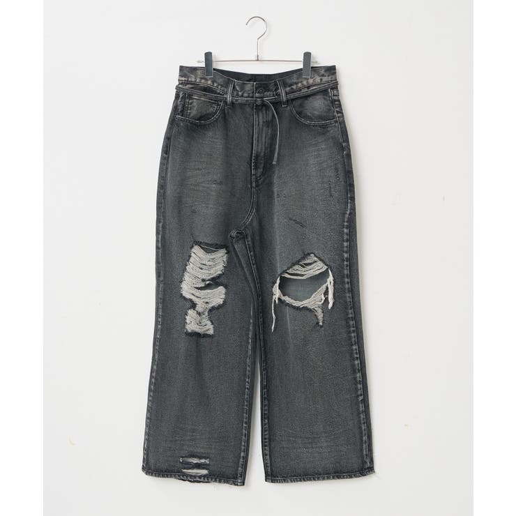 スーパーバギーデストロイデニム[品番：WG010090909]｜WEGO【MEN