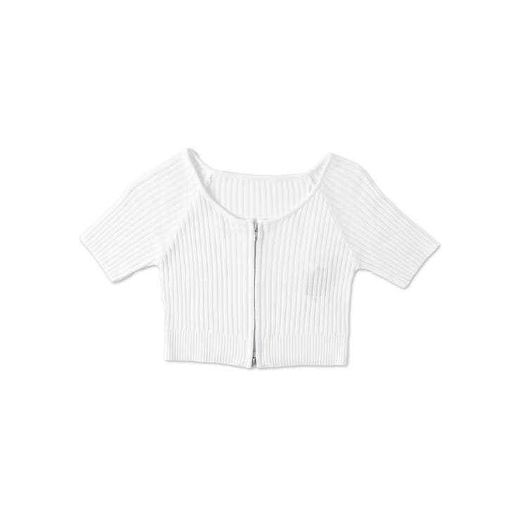 ダブルジップオフショルニットトップス | WEGO【WOMEN】 | 詳細画像21 