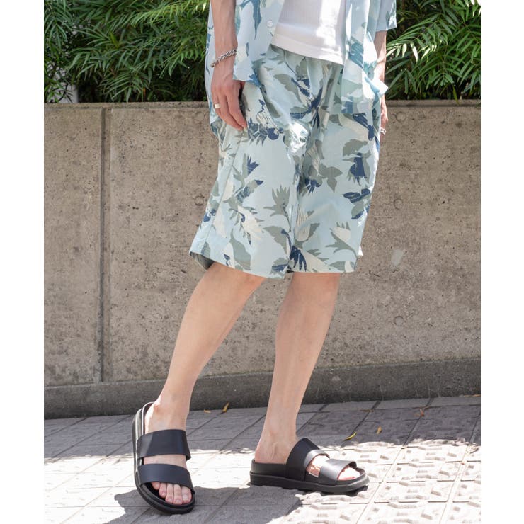 柄4 | パターンナイロンイージーショーツ | WEGO【MEN】