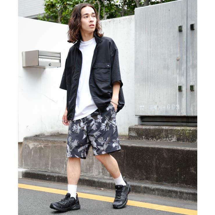 パターンナイロンイージーショーツ | WEGO【MEN】 | 詳細画像4 