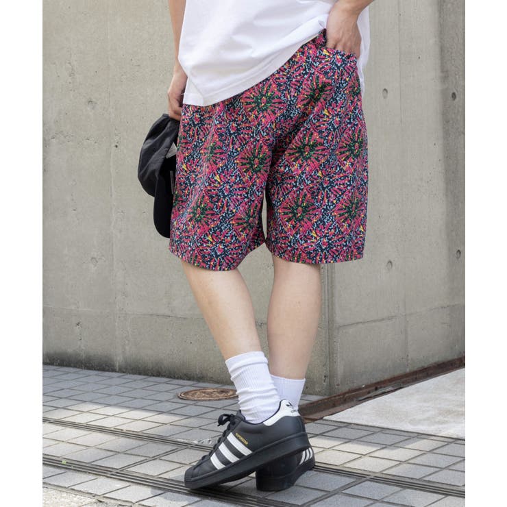 パターンナイロンイージーショーツ | WEGO【MEN】 | 詳細画像12 