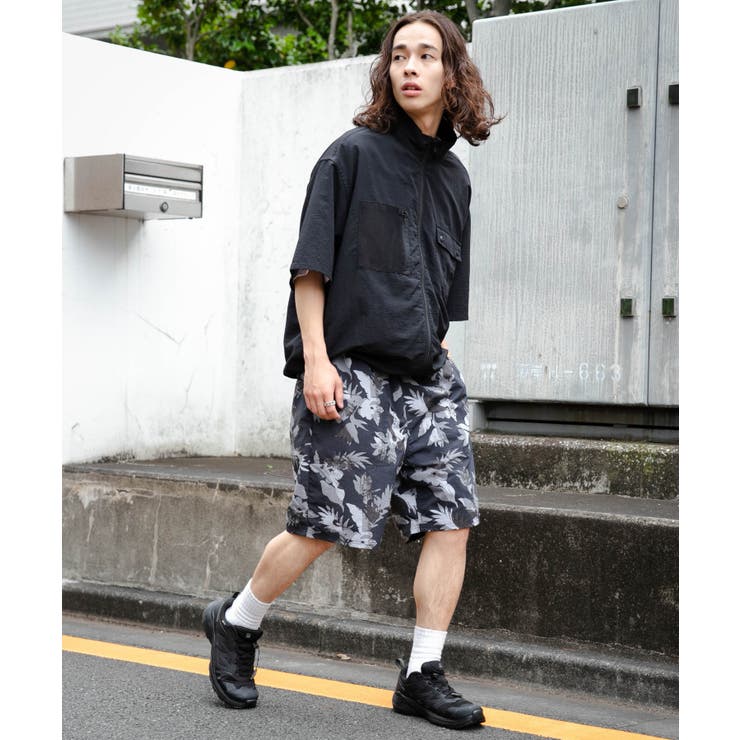 パターンナイロンイージーショーツ | WEGO【MEN】 | 詳細画像18 