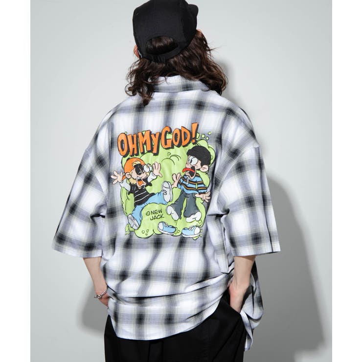 【在庫限り】 別注NEW JACKオンブレチェックシャツ(S)[品番：WG010090940 トップス