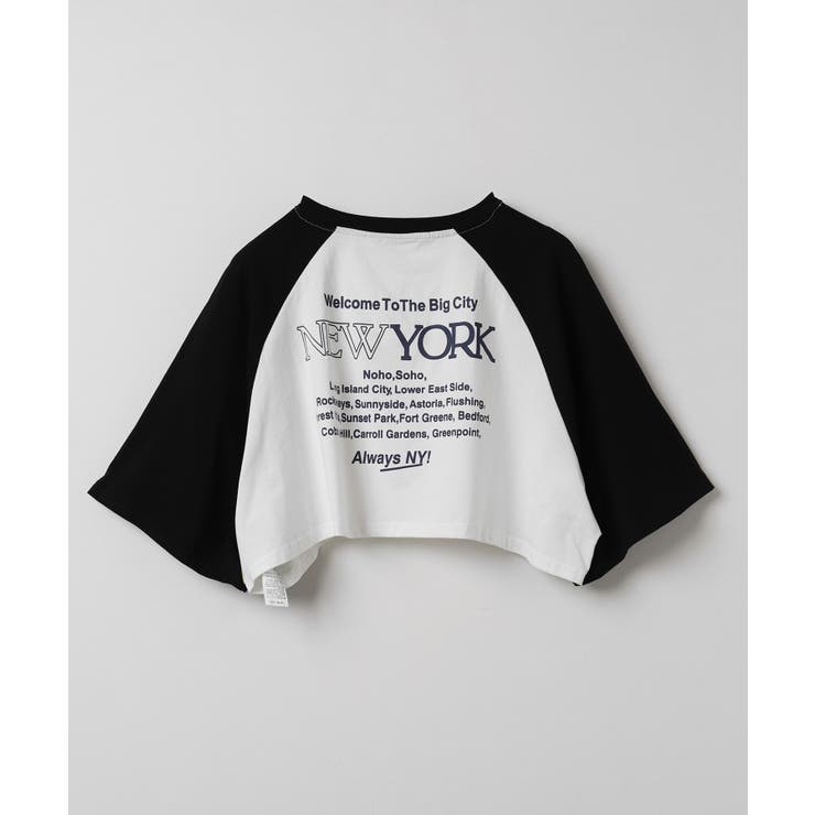 シティロゴラグランショートスリーブTシャツ | WEGO【WOMEN】 | 詳細画像16 