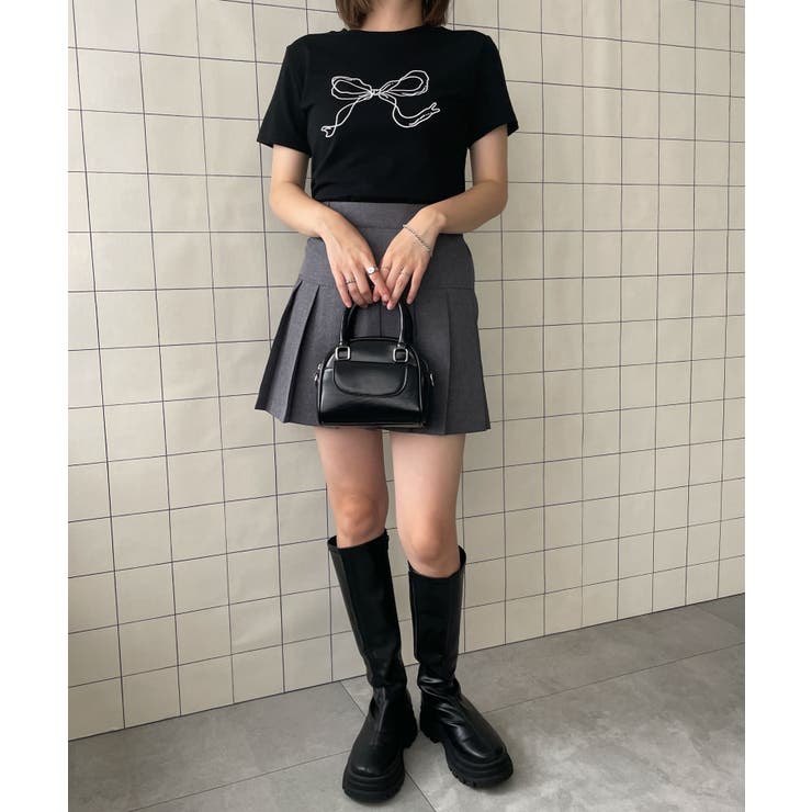 リボンモチーフTシャツ | WEGO【WOMEN】 | 詳細画像11 