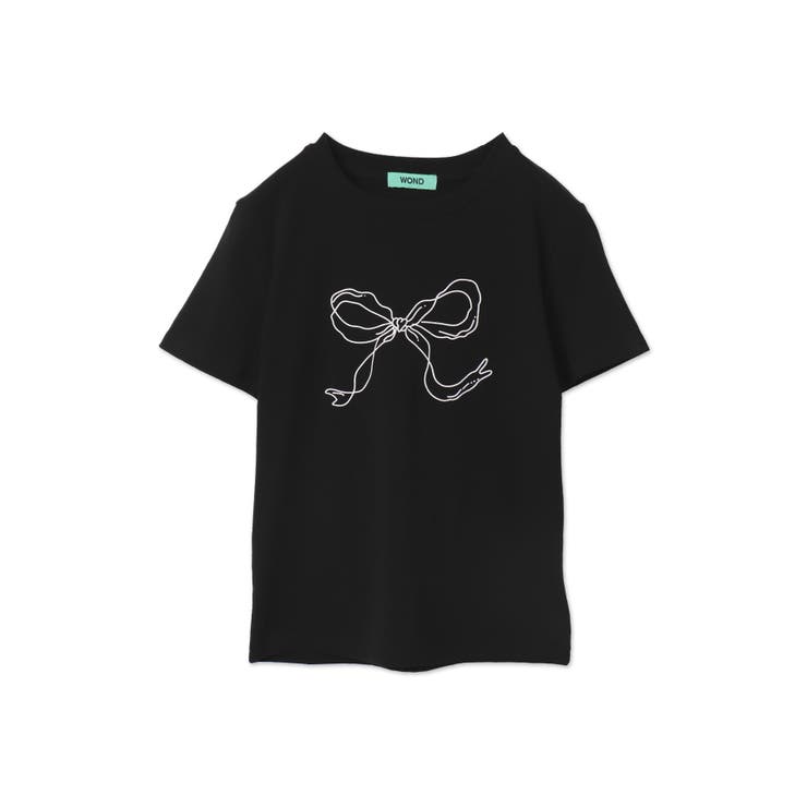 リボンモチーフTシャツ | WEGO【WOMEN】 | 詳細画像13 