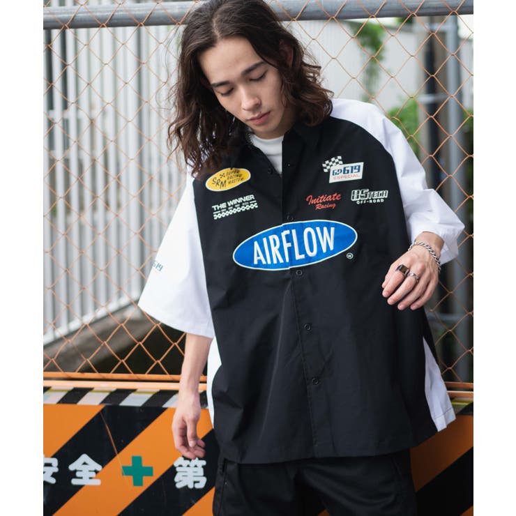 ブラック | レーシングシャツ(S) | WEGO【MEN】
