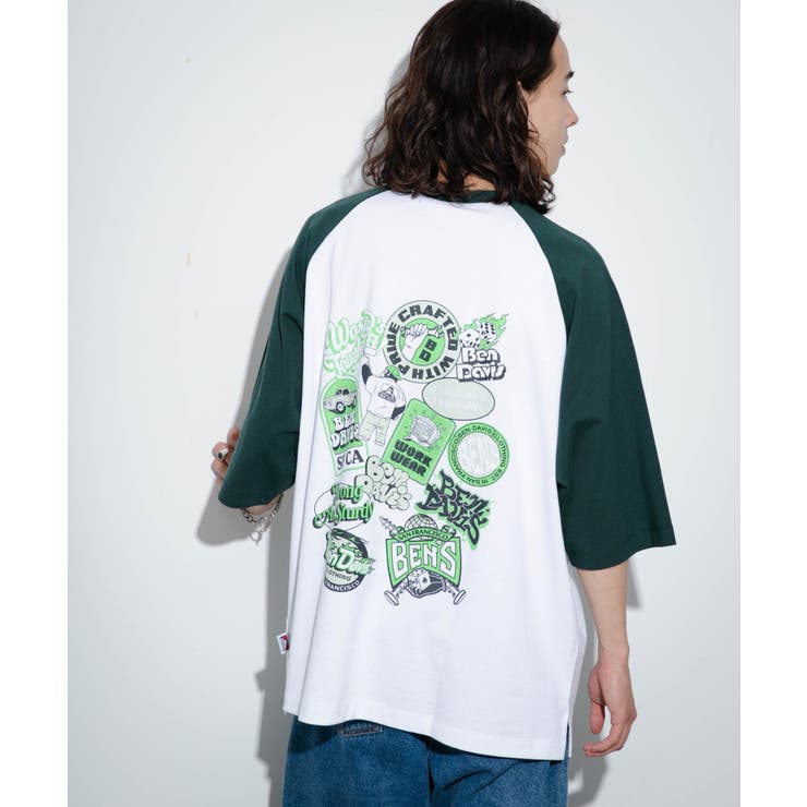 別注ベンデイビスラグランT | WEGO【MEN】 | 詳細画像1 
