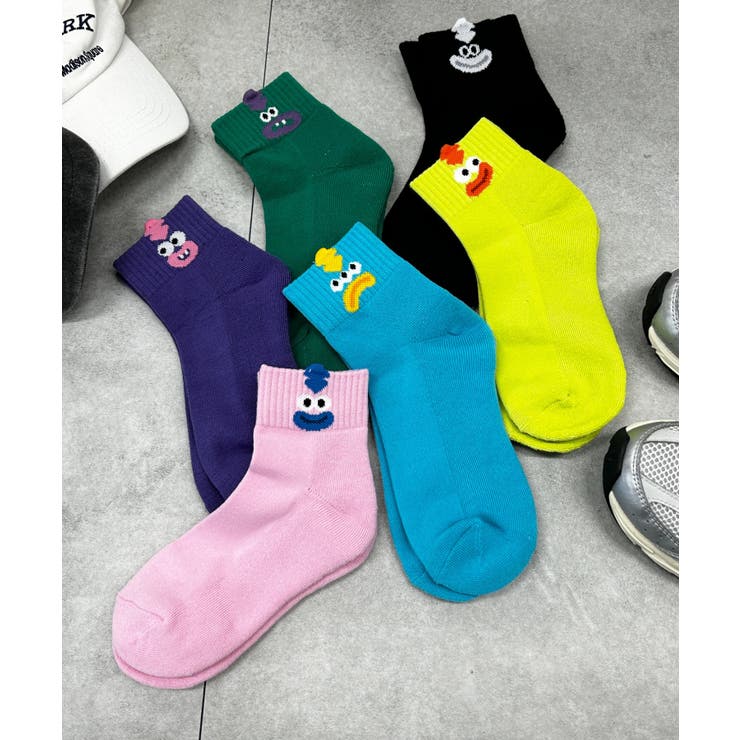モンスターアンクルソックス[品番：WG010091126]｜WEGO【WOMEN