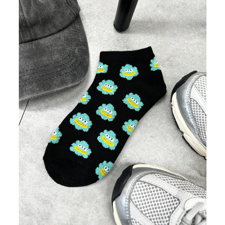 モンスター総柄ショートソックス[品番：WG010091127]｜WEGO