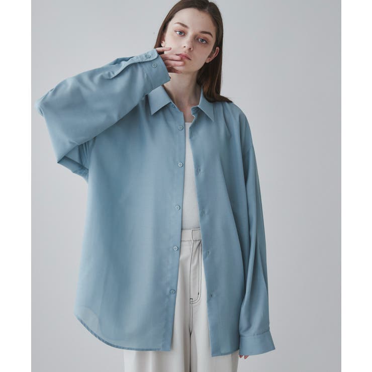 シアーBIGシャツ | WEGO【MEN】 | 詳細画像1 