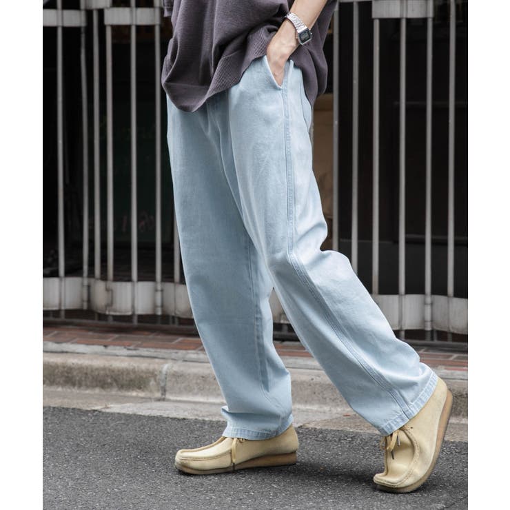 デニムイージーストレートパンツ[品番：WG010091140]｜WEGO【MEN