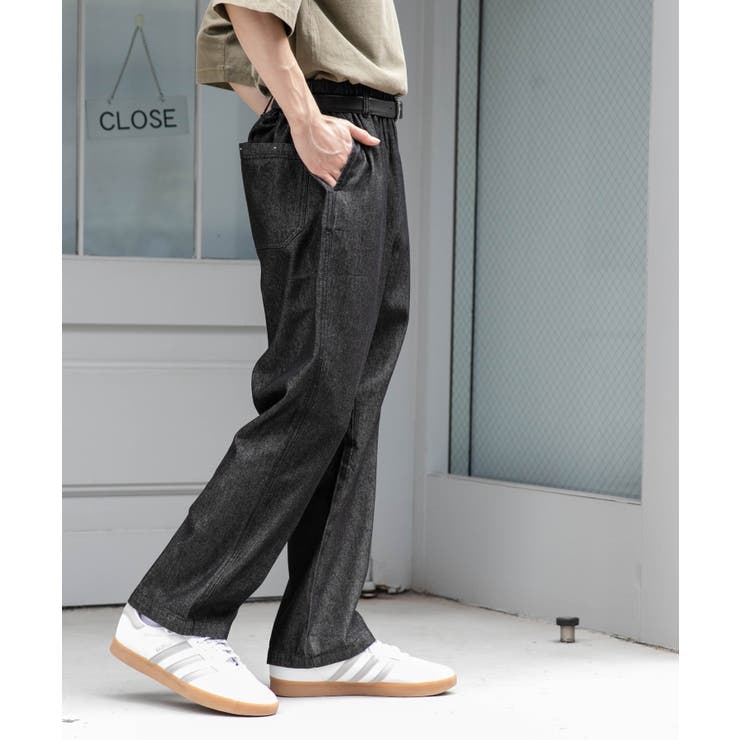 デニムイージーストレートパンツ[品番：WG010091140]｜WEGO【MEN