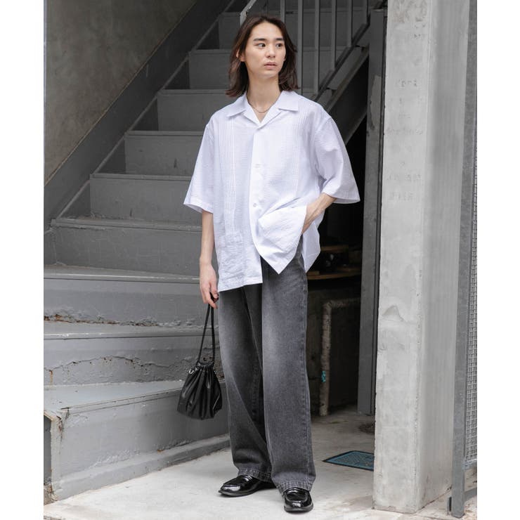 デニムルーズテーパードパンツ | WEGO【MEN】 | 詳細画像5 