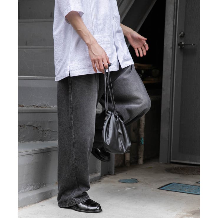 デニムルーズテーパードパンツ[品番：WG010091141]｜WEGO【MEN