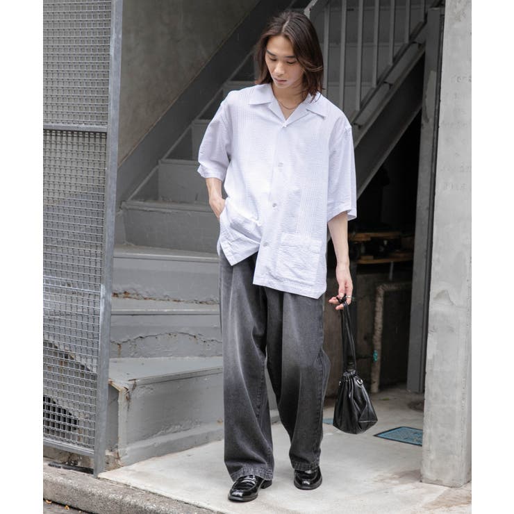 デニムルーズテーパードパンツ | WEGO【MEN】 | 詳細画像29 