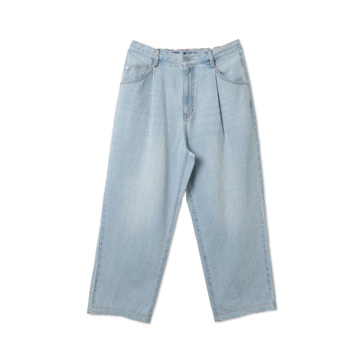 デニムルーズテーパードパンツ | WEGO【MEN】 | 詳細画像31 