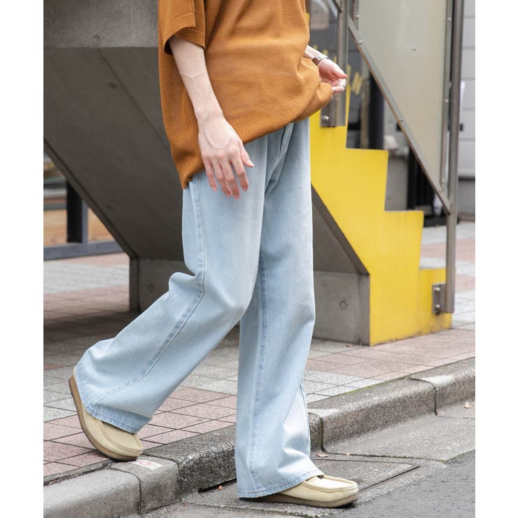 デニムルーズフレアパンツ[品番：WG010091142]｜WEGO【MEN