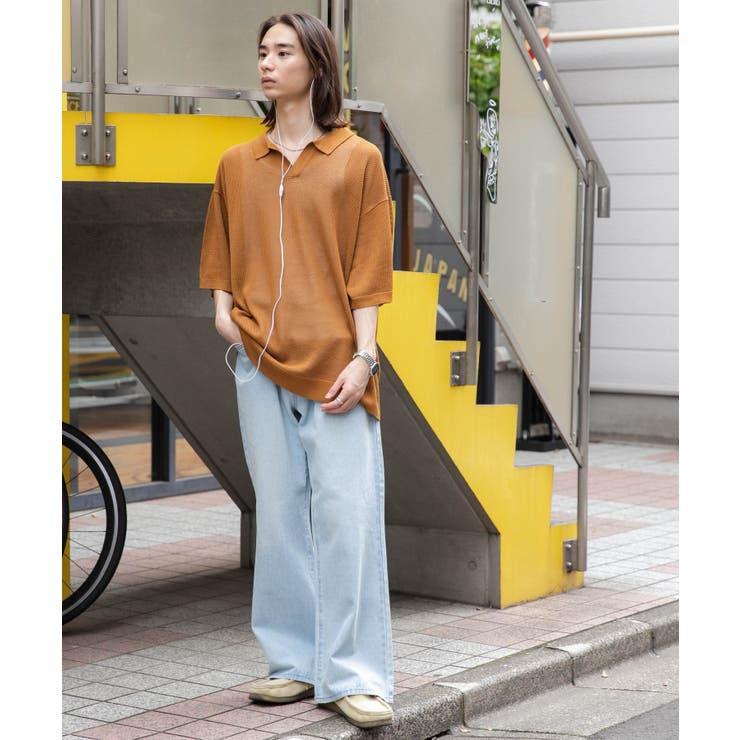 デニムルーズフレアパンツ[品番：WG010091142]｜WEGO【MEN