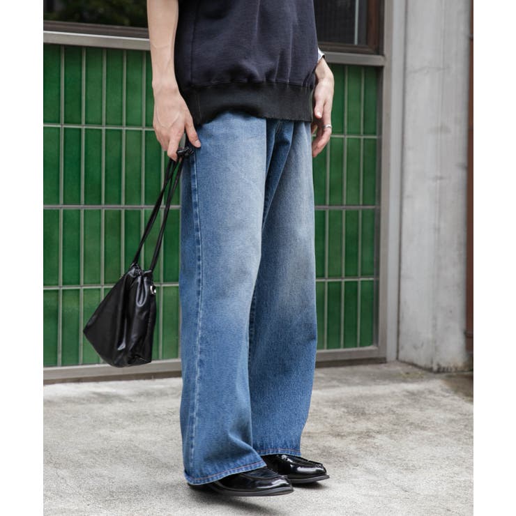 デニムルーズフレアパンツ[品番：WG010091142]｜WEGO【MEN