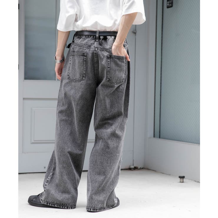 デニムルーズフレアパンツ | WEGO【MEN】 | 詳細画像22 