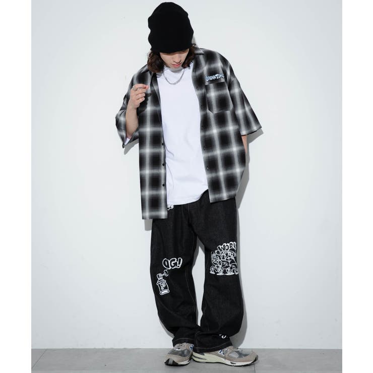 別注NEW JACKワイドデニムパンツ[品番：WG010091152]｜WEGO【MEN