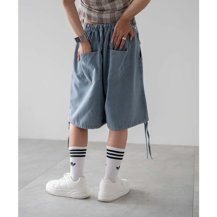 ドロストワイドルーズハーフパンツ[品番：WG010091162]｜WEGO【WOMEN