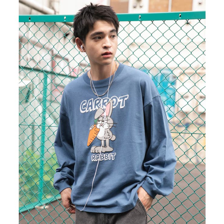 アニマルキャラBIG T(LS)[品番：WG010091180]｜WEGO【MEN】（ウィゴー）のメンズ ファッション通販｜SHOPLIST（ショップリスト）