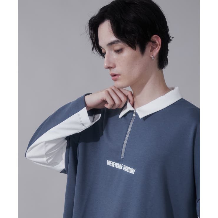 ドルマンポンチハーフZIPT(LS)[品番：WG010091184]｜WEGO【MEN