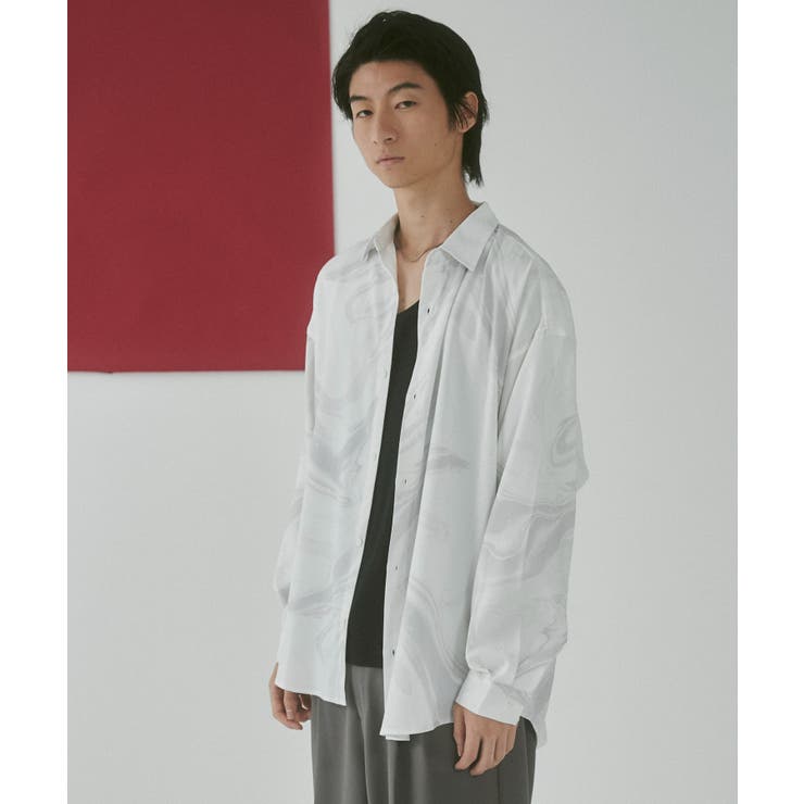 アムンゼンパターンBIGシャツ(LS) | WEGO【MEN】 | 詳細画像1 