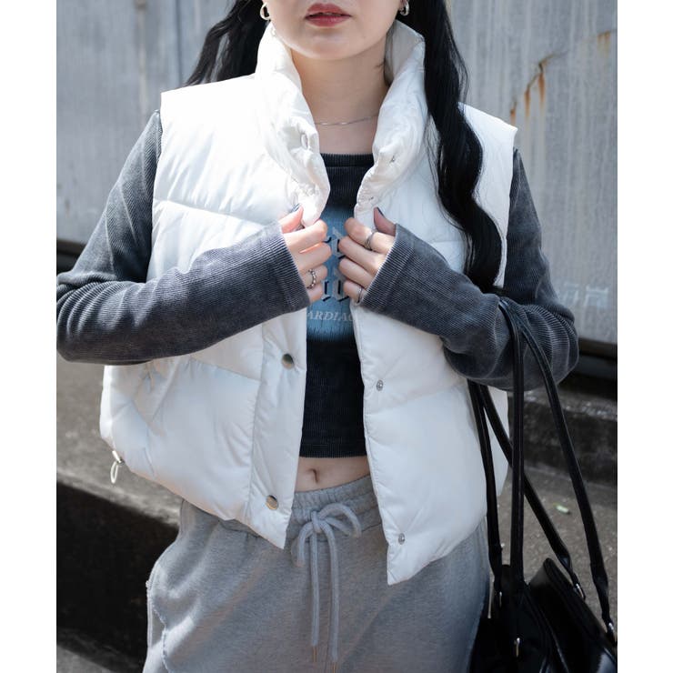 パディングショートベスト[品番：WG010092076]｜WEGO【WOMEN