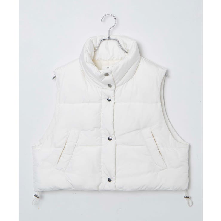 パディングショートベスト [品番：WG010092076]｜WEGO【WOMEN】（ウィゴー）のレディースファッション通販｜SHOPLIST（ショップリスト）