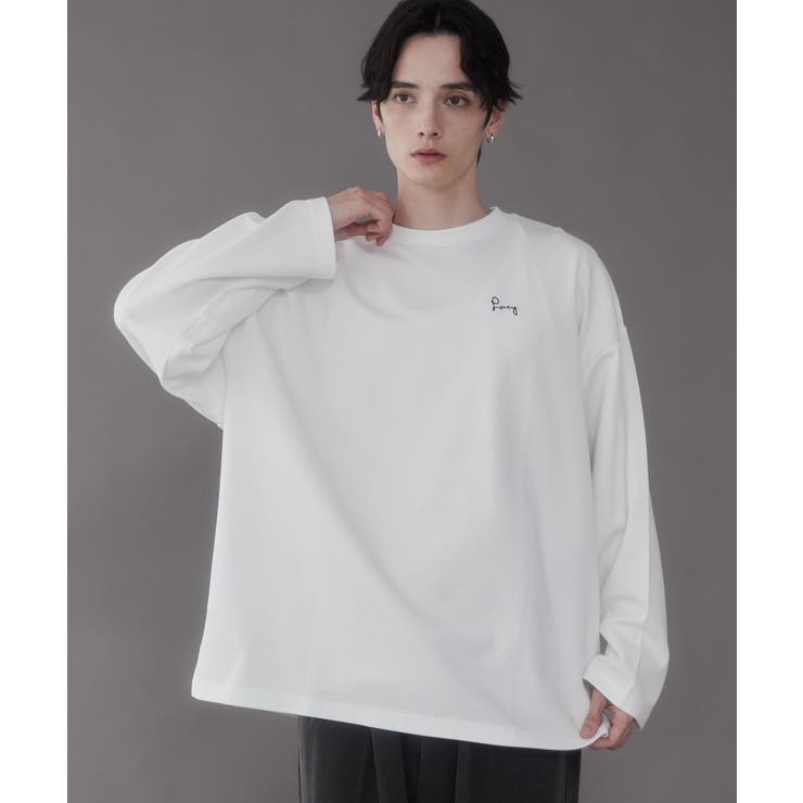 AIRFUNCTIONシンプルロゴT(LS) | WEGO【MEN】 | 詳細画像1 