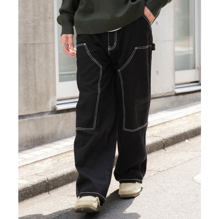 ワーカーズダブルニーパンツ[品番：WG010092092]｜WEGO【MEN
