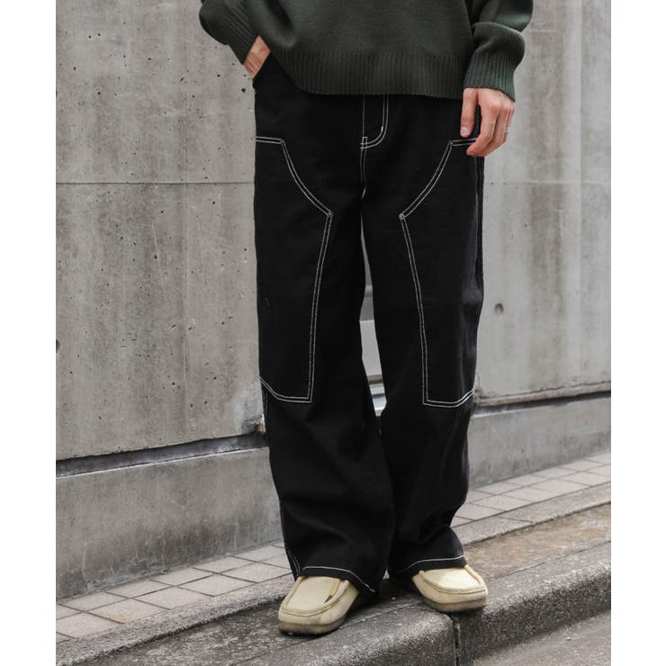 ワーカーズダブルニーパンツ[品番：WG010092092]｜WEGO【MEN