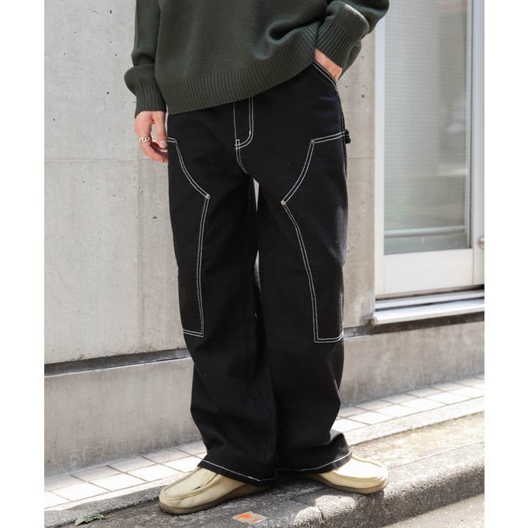 ワーカーズダブルニーパンツ[品番：WG010092092]｜WEGO【MEN