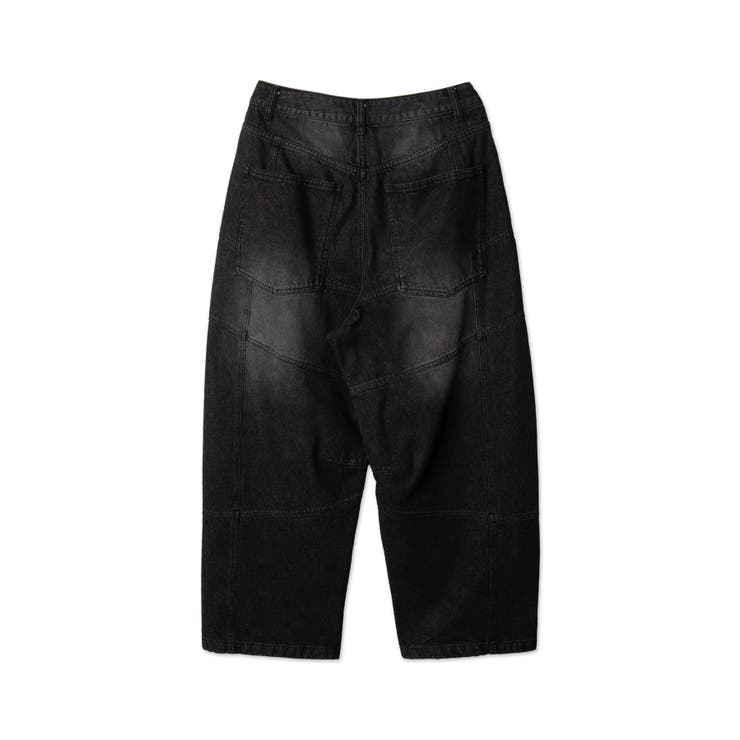 スーパービッグバレルレッグデニムパンツ[品番：WG010092095