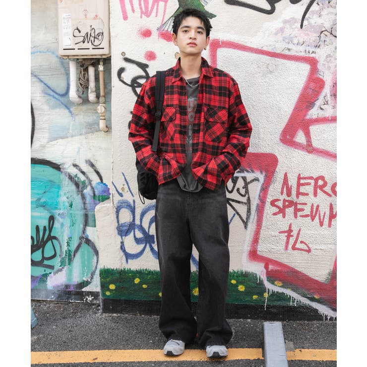 チェックネルシャツ | WEGO【MEN】 | 詳細画像9 