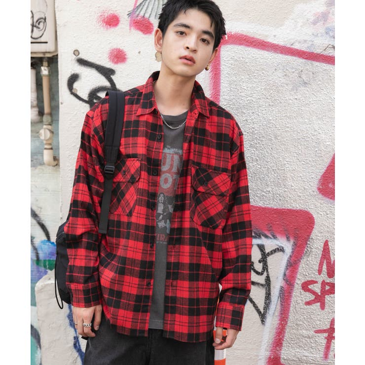 チェックネルシャツ | WEGO【MEN】 | 詳細画像24 