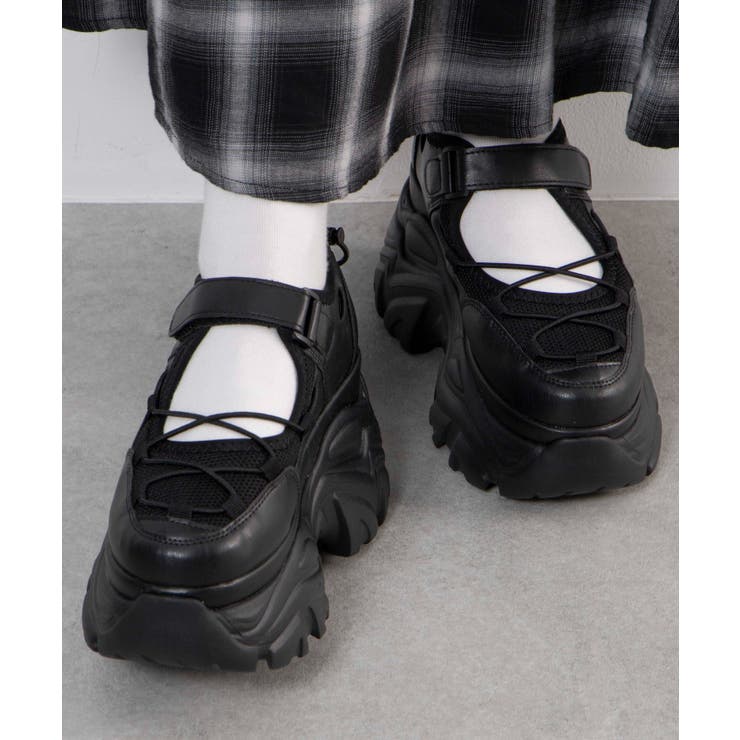 コードデザイン厚底ボリュームシューズ | WEGO【WOMEN】 | 詳細画像4 