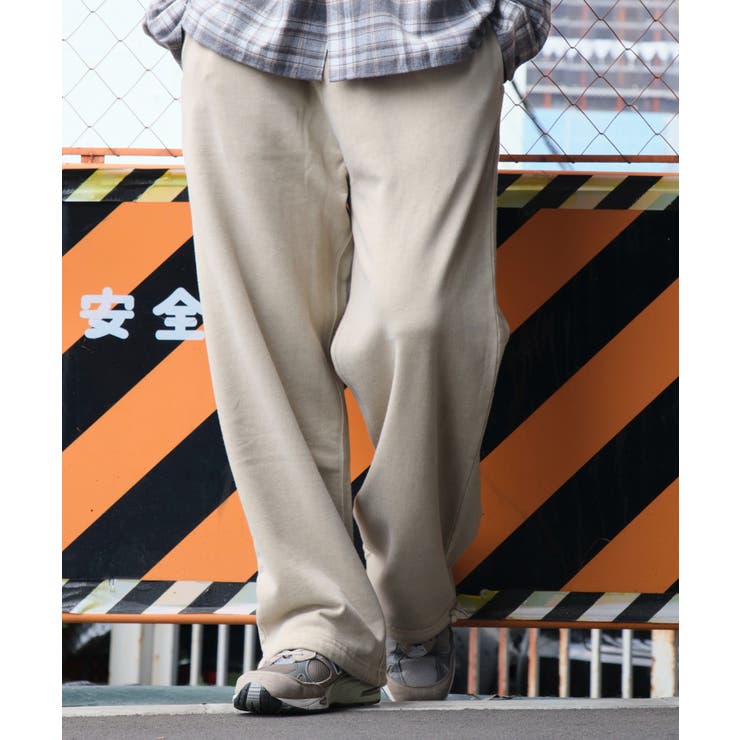 アシッドウォッシュワイドスウェットパンツ[品番:WG010092151 アシッドウォッシュワイドスウェットパンツ[品番:WG010092151