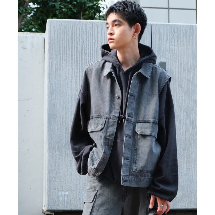 デニムベスト[品番：WG010092152]｜WEGO【MEN】（ウィゴー）のメンズファッション通販｜SHOPLIST（ショップリスト）