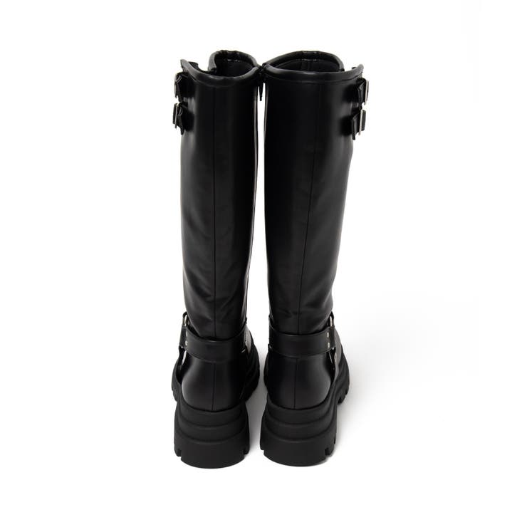 厚底エンジニアロングブーツ[品番：WG010092159]｜WEGO【WOMEN