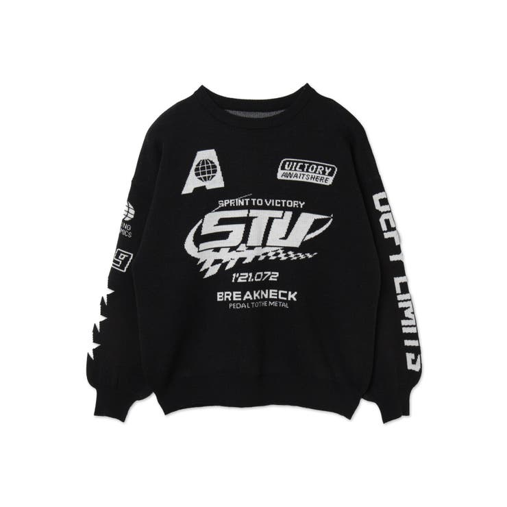 スポーツグラフィックジャガードニット | WEGO【WOMEN】 | 詳細画像14 