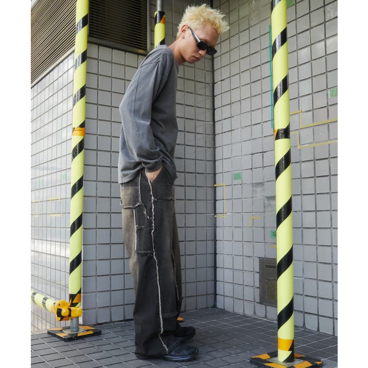 ダブルニーフリンジデニムパンツ | WEGO【MEN】 | 詳細画像17 