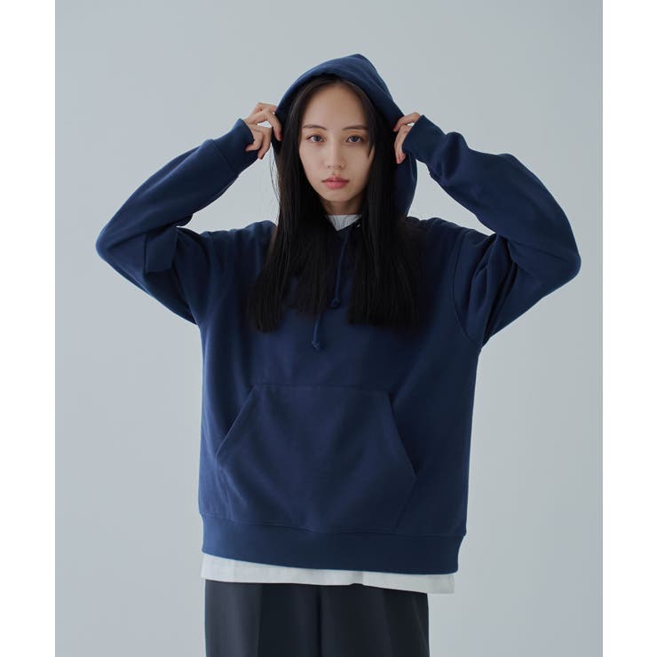 リラックスフィットスウェットプルパーカー[品番：WG010092194]｜WEGO