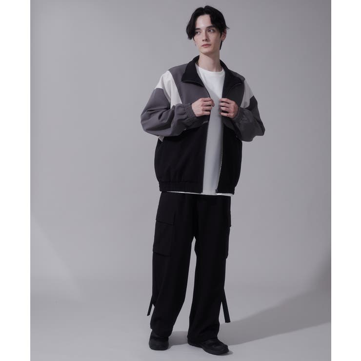 トロミスタンドブルゾン | WEGO【MEN】 | 詳細画像3 