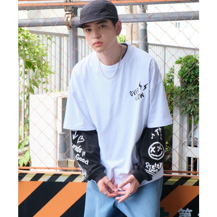 アクセ付きアンサンブルT(LS) | WEGO【MEN】 | 詳細画像1 