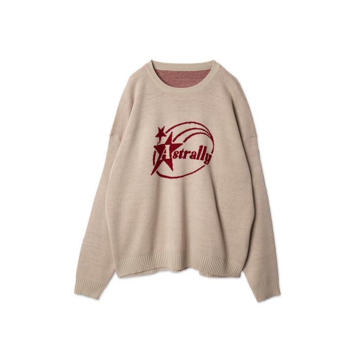 ジャガードグラフィックプルオーバー(LS)[品番:WG010092227 ジャガードグラフィックプルオーバー(LS)[品番:WG010092227