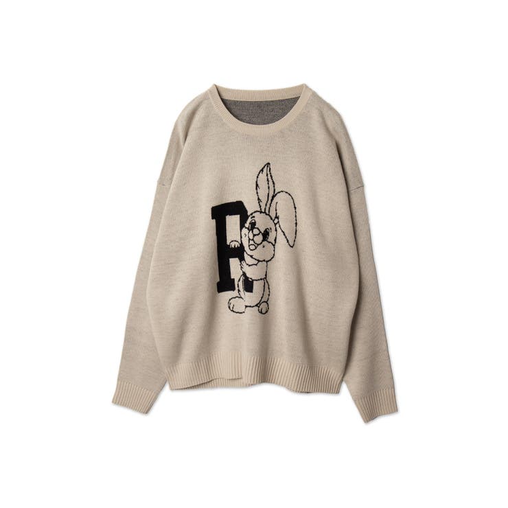 ジャガードグラフィックプルオーバー(LS)[品番:WG010092227 ジャガードグラフィックプルオーバー(LS)[品番:WG010092227